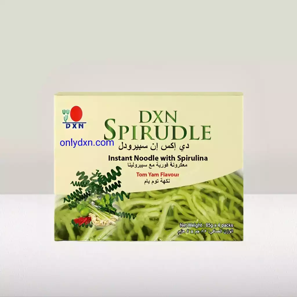 سبيرودل DXN بديل الاندومي الصحي مكرونة سريعة التحضير